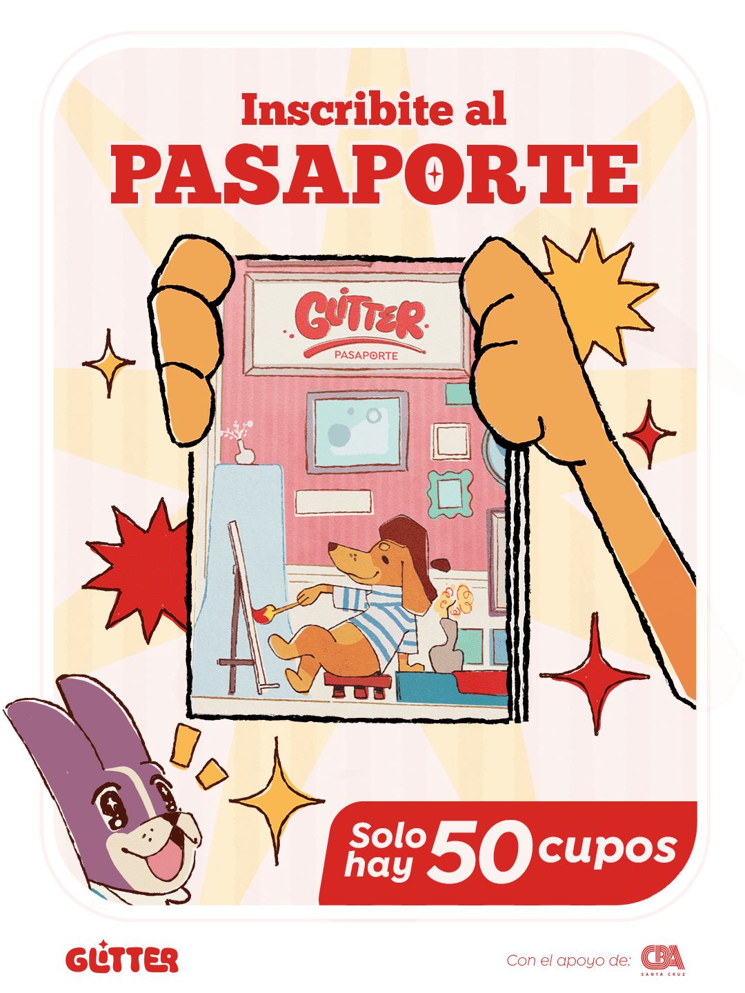 Colección de Sellos - Pasaporte Glitter 9na Edición