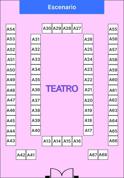 mapa del evento