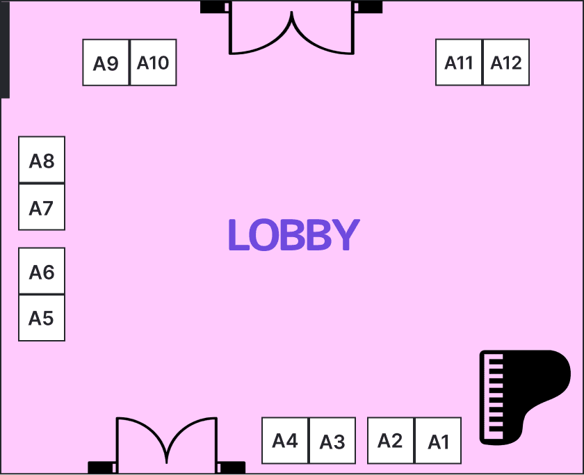 mapa del evento