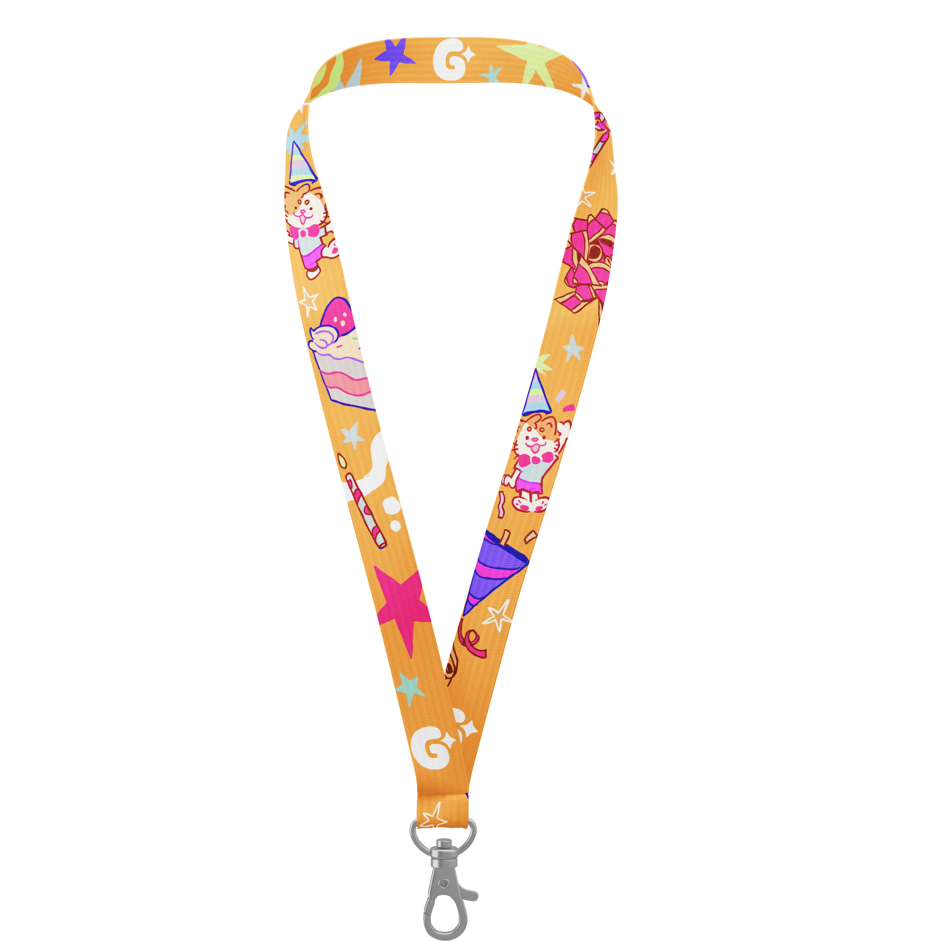 Lanyard Oficial Glitter ¡Feliz Cumpleaños! - Image 1