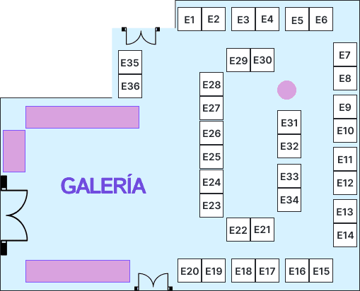 mapa del evento